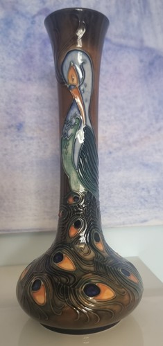 Moorcroft phoenix vase - vase., 8