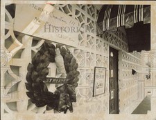 1966 Press Photo Sign