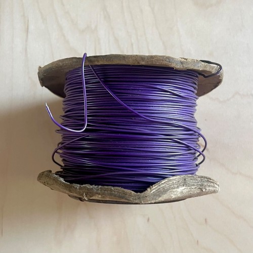Vintage 1960 purple wiring - purple,