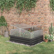 Galvanised Raised Garden Bed