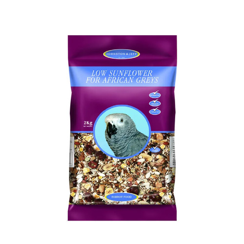 African grey low sunflower - african,
