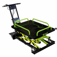 Zipper Electric Scissor Lift Table SHW300 High Lift 300kg 1000x600mm 40V Battery