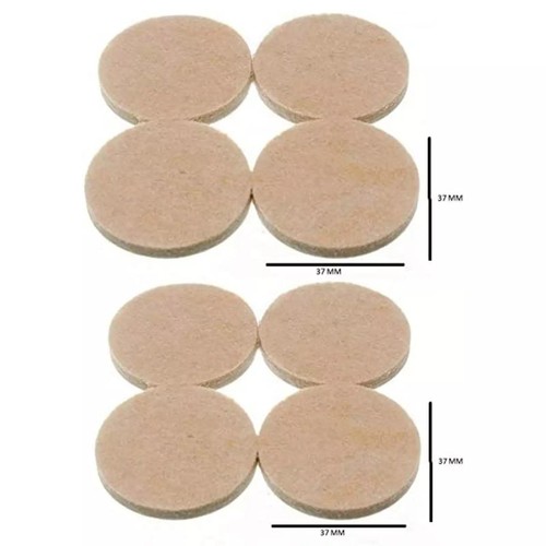 Round felt pads - round,