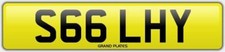 SALLY NUMBER PLATE SAL REG S66