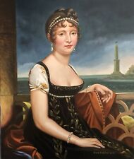 Hand Painted Portrait of a