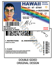 McLovin Novelty ID card /
