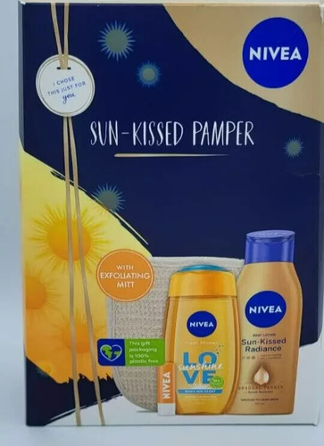Nivea sun kissed pamper kit - pamper,