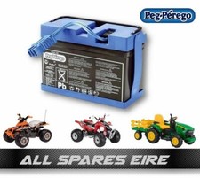 GENUINE PEG PEREGO 12VOLT 8AH REPLACEMENT BATTERY JOHN DEERE TRACTOR BATTERY