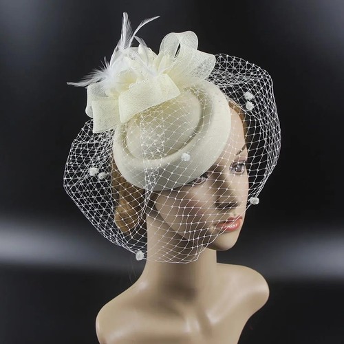 Elegant fascinator hat - elegant,