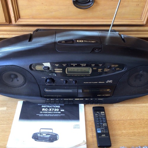 Jvc x720 radio 2x - rc-x720, cd