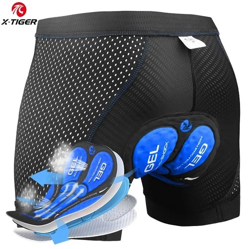 Tiger men cycling shorts - shorts, 5d