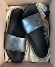 Louis Vuitton Sliders Metallic
