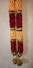 Wedding Garland Maroon Mustard