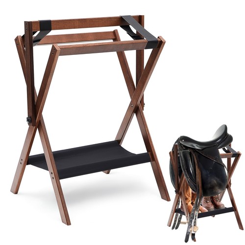 Pack pine wood saddle rack - wood,