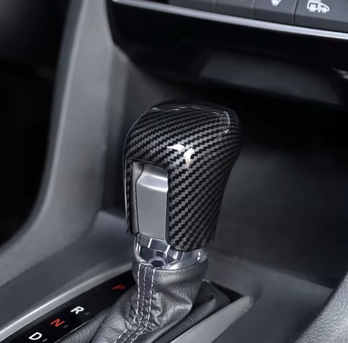 Carbon fibre gear knob cover - carbon,
