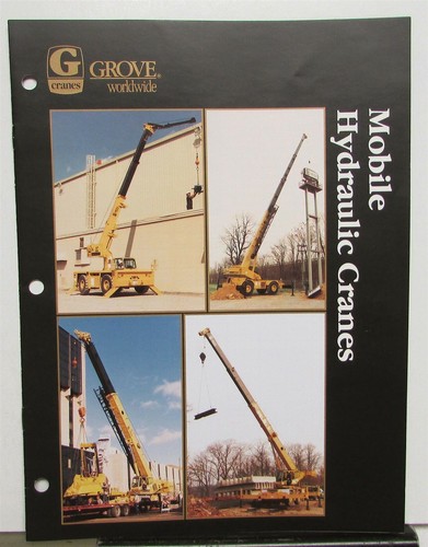 1993 grove mobile cranes - grove,