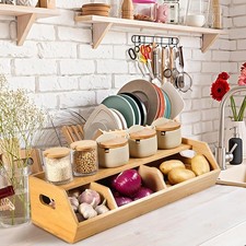 Wooden Fruit Vegetable Holder