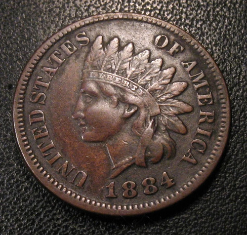 Old coins 1884 indian head - coins,