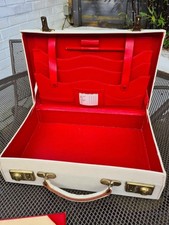 White Leather Writing Case