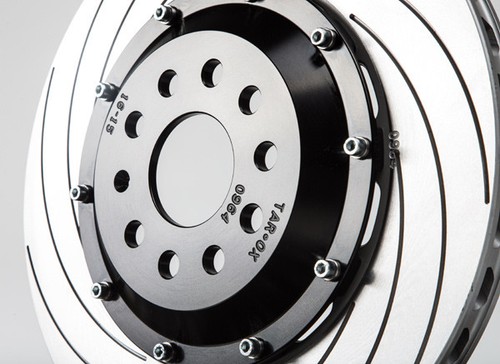 Tarox front vented brake discs - vented,
