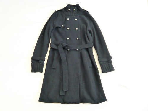 Zara black boiled wool