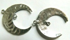 4 x Solid SP Crescent Moon