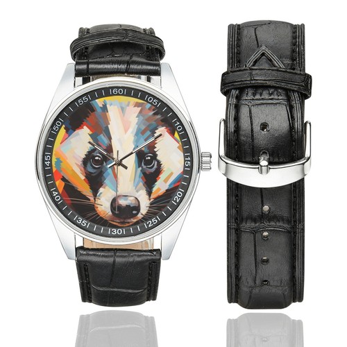 Modernist badger watch with - badger,