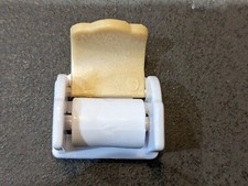 Sylvanian Families Bathroom Vintage Spares Toilet Wall Roll Holder