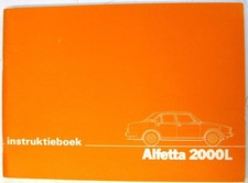Alfa romeo alfetta 2000l nov - alfa,