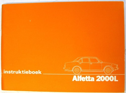 Alfa romeo alfetta 2000l - alfa, nov