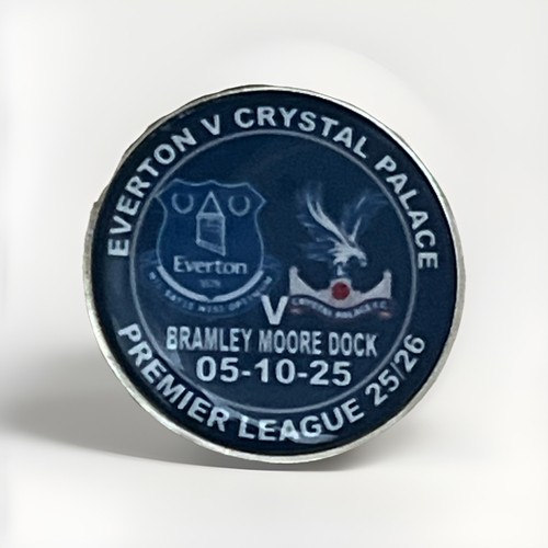 Everton palace match pin - match,