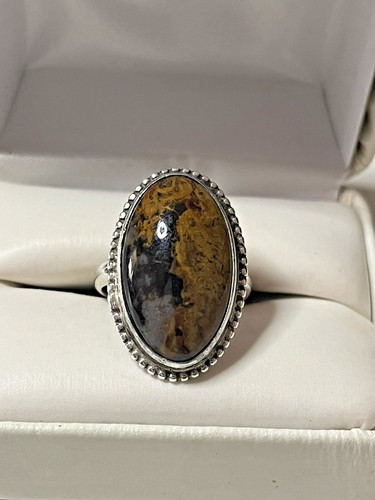 Brown jasper hand crafted - hand, in