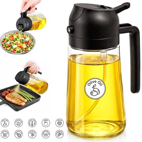 500ml glass olive oil sprayer - oil,