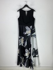 Coast Black Floral Maxi Dress