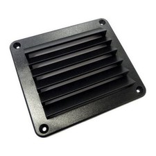 AAA Vent Black Plastic Louvre
