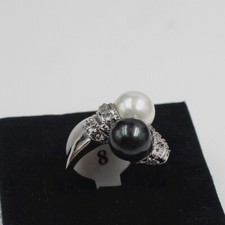 18KGP Southsea White & Black