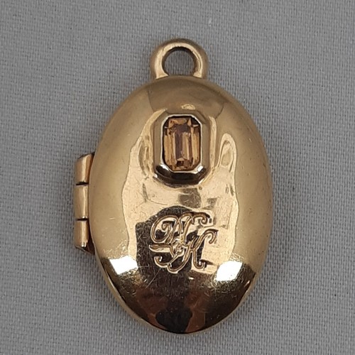 Dyrberg kern locket pendant - locket,
