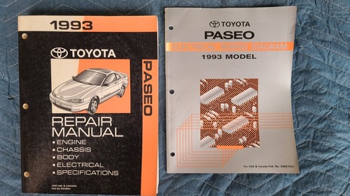 1993 toyota paseo - 1993, oem