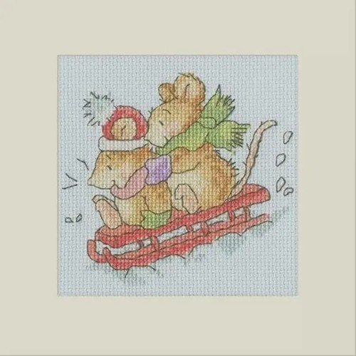 Hold tight greeting - tight, cross