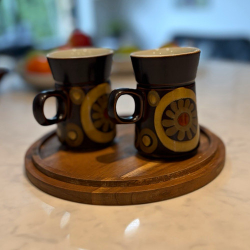 Denby arabesque pair - denby,