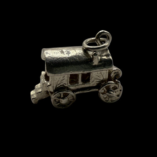 Vintage silver charm gypsy - vintage,