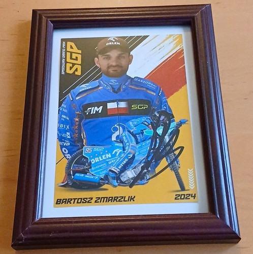Bartosz zmarzlik autographed - zmarzlik,