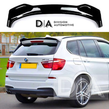 GLOSS BLACK M SPORT STYLE REAR ROOF BOOT SPOILER LIP WING FOR BMW X3 F25 2011–17