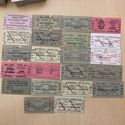 Railway tickets 22 x - ,