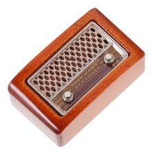  Old Fashioned Radio Retro Style Simulation House Toys Small Crafts