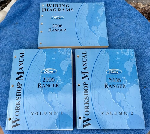 2006 ford ranger shop manual - shop,