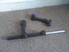 Used fishing seat box.RIVE D25  BROLLY AND EXTENDING  ARMS ( MATRIX,DAIWA.MAVER)