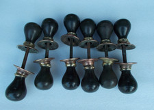 Door Handles Knob Wooden Vintage Mortice lock ref 28 (FREE UK POSTAGE)