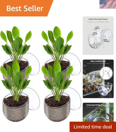 Aquarium plant holder - aquarium,