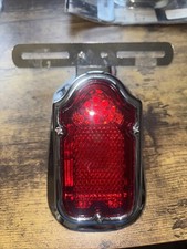 Tombstone LED rear Light Unused Chrome Specialities Custom Harley Chopper Trike